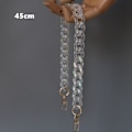 Miniatyrbillede 1 af 6: Akryl Resin Taskekæder Skuldertaskestropper 45CM 45cm