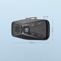 Pikkukuva 2 / 10: Handsfree-kaiutinpuhelimen mikrofoni Bluetooth 5.0 -mikrofonivisiiri Black