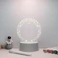 Miniatyrbilde 1 av 10: Led-meldingstavle Akrylnotatavle 4 4