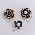 Pikkukuva 2 / 10: Camellia rintakoru Camellia Pin STYLE 3 STYLE 3 Style 3