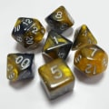 Miniatyrbild 3 av 10: 7 st/ set DND-tärningar Polyedriska tärningar 10 10 10