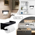 Pikkukuva 7 / 10: WC-rullan pidike WC-paperiteline GREY SPACE ALUMIINI Grey Space aluminum-Space aluminum