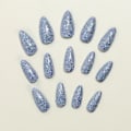 Miniatyrbilde 2 av 7: Almond Fake Nails False Nail 1 1 1