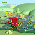 Miniatyrbilde 3 av 8: Elbil Automatskinne 9STK 9STK 9pcs