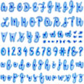 Pikkukuva 9 / 10: 3 sarjaa Aakkosnumeron kakkuleima Upper Lower Case Set numbers&symbols