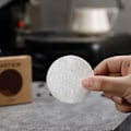 Miniatyrbillede 5 af 10: 100 Stk Kaffefiltre Papir Kaffemaskine Filter 53MM 53mm