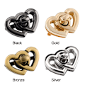 Miniatyrbilde 9 av 10: Vri Lock Twist Lock GULL gold
