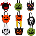 Miniatyrbillede 5 af 6: Slikpose Halloween filtpose 8 8 8