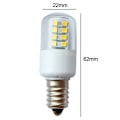 Pikkukuva 2 / 10: Jääkaapin polttimo Jääkaapin valaistus E12 110V 2.5W E12 110V 2.5W E12 110V 2.5W