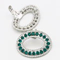 Miniatyrbillede 1 af 9: Rhinestone Shoe Clip Shiny Decorative Clip 3 3 3