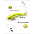 Pikkukuva 6 / 10: Multi Section -kalastusuhe Minnow Bait KK K