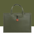 Miniatyrbillede 1 af 10: 13 14 15 tommer håndtaske til bærbar computer ARMY GREEN 15-16 TOMM Army Green 15-16 inch