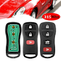 Miniatyrbillede 9 af 9: Fjernbetjening Bilnøgle Bil Fjernnøgle 3 KNAPPER 3 KNAPPER 3 Buttons
