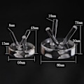 Miniatyrbilde 2 av 9: Crystal Ball Display Base Krystall Ball Display Stand L L