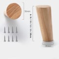 Pikkukuva 2 / 10: 4kpl puiset jalat Pöydänjalat 10cm 10cm