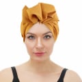 Miniatyrbilde 5 av 9: Dame Turban Cap Dame Headwrap SORT black