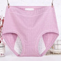 Miniatyrbillede 1 af 10: Menstruationsunderbukser Plus Size Bomuldstrusser 4XLTARO LILLA 4XLTaro Purple
