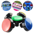 Miniatyrbillede 4 af 8: 3 stk Arcade Button Game Player Knap RØD red
