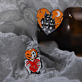 Miniatyrbillede 10 af 10: 3 Stk Badge Beklædningstilbehør C C C