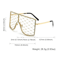 Pikkukuva 3 / 10: Rhinestone Mesh lasit Y2K aurinkolasit C7 C7 C7