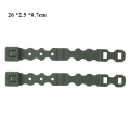 Miniatyrbild 1 av 10: 2st Tactical Molle System Malice Clips GRÖN 26CM Green 26cm