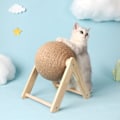 Miniatyrbilde 9 av 10: Cat Scratch Ball Board Cat-klatrestativ A A A