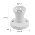 Miniatyrbillede 2 af 10: E27 Lampeholder E27 Adapter A A A