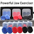 Miniatyrbillede 7 af 9: 2stk Jaw Exerciser Jaw Line Exerciser RØD 50LBS Red 50lbs