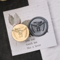 Miniatyrbild 7 av 10: Sigill kopparhuvud vax sigillstämpel 3 3 3