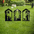 Miniatyrbillede 7 af 7: Nativity Shadow Stakes Dekorativ bunke C C C