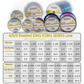Miniatyrbillede 7 af 10: 4 Stativ fiskeline 100M PE Flettet line 1,0 1,0 1.0
