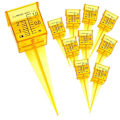 Miniatyrbillede 1 af 10: 3/10 stk Regnmåler Sprinklermåler 10STK 10STK 10Pcs