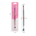 Pikkukuva 4 / 10: Horseshoe Nail Cuticle Pusher Itsekiinnittyvä hiekkahiutale Multicolor-2pcs