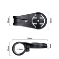 Miniatyrbillede 2 af 6: Cykelbeslag Computer Mount Holder TT Rest Bar Fittings