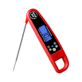 Pikkukuva 1 / 10: Instant Read Digital Meat Thermometer Meater Thermometer PUNAINEN red black