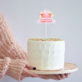 Miniatyrbilde 3 av 10: 10 stk Cake Topper Kakedekorasjonsflagg 07 07 07