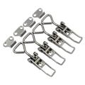 Miniatyrbild 1 av 4: 4pack Toggle Lach Clamps Dra Hasp Spärrar Snabbkoppling Hand