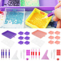 Pikkukuva 8 / 10: Diamond painting Diamond painting PINK SET 1 SET 1 pink set 1-set 1