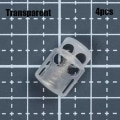 Pikkukuva 1 / 9: 4 kpl Tactical Cord Lock Viputulppa läpinäkyvä Transparent