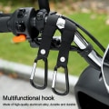 Miniatyrbilde 8 av 10: Barnevogn Kroker Motorsykkel Elektrisk Krok SORT D-SHAPE D-SHAPE black D-shape-D-shape
