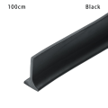 Miniatyrbillede 1 af 10: Vandstop Vandafvisende Stribe SORT 100CM Black 100cm