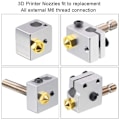 Pikkukuva 8 / 9: 22 kpl 3D-tulostimen ekstruuderin suuttimet messinki 0,2 mm 0,3 mm 0,4 mm 0,5 mm