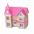 Pikkukuva 1 / 10: DIY Dollhouse Kit Miniatyyri nukkekodit 2 2 2