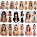 Miniatyrbillede 3 af 10: Kvinder paryk blond 10 10 10