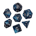 Miniatyrbild 1 av 10: 7 st/ set DND-tärningar polyedriska tärningar 01 01 01