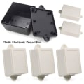Miniatyrbillede 10 af 10: Elektronisk Project Box Vandtæt Cover Project SORT Black 155x80x45mm