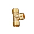 Pikkukuva 2 / 6: 2 kpl messinkiliittimien tee-adapteri 2 pcs