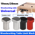 Miniatyrbilde 3 av 10: Arbeidsbenk Ply Bremse Stopp Benk Hund SVART 20MMALUMINIUM LEGERING Black 20MMAluminium Alloy-Aluminium Alloy