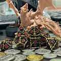 Pikkukuva 5 / 10: Metal Dice Set Peli Dice CC C