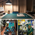 Miniatyrbilde 2 av 10: Skjærematte Skjærebrett A3-BLÅ A3-BLÅT A3-Blue